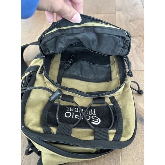 Scipio Tactical Small Sling/Cross Body Bag Polyester Canvas - Picture 4 of 4